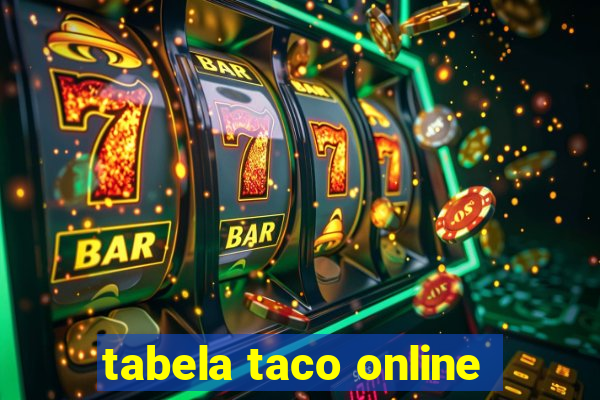 tabela taco online